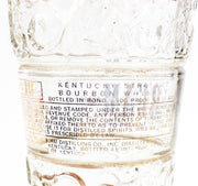 Vintage Rare Bonded Beam Clear Decanter - Crystal Glass Bonded 6