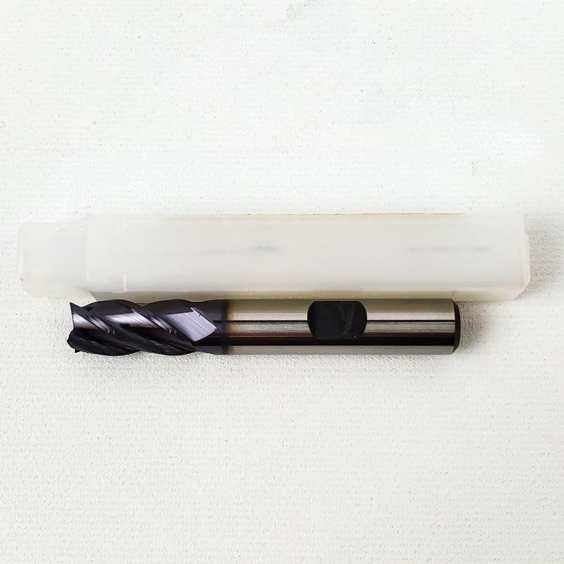 2x Cobalt End Mill 3/8" .375" x 3/4" .75" 4 Flute 3/8" Shank Partsmaster 4