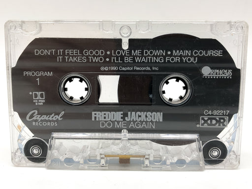Do Me Again Freddie Jackson Cassette Album Capitol Records 1990 NO CASE 1