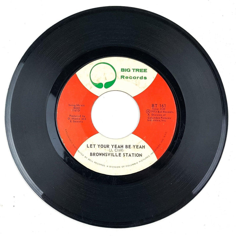 45 RPM Record Mister Robert / Let Your Yeah Be Yeah Brownsville Station 1973 3