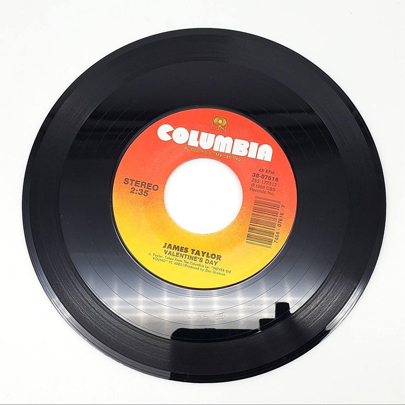 James Taylor Never Die Young Single Record Columbia 1987 38-07616 4