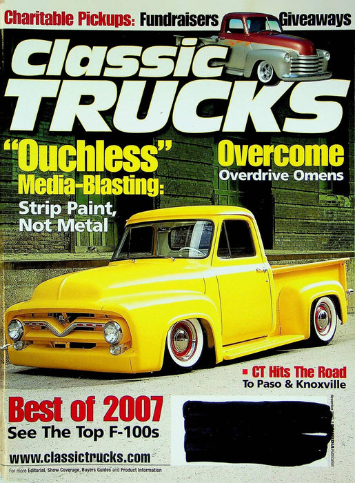 Classic Trucks Magazine November 2007 Vol 16 No 11 Top F-100s Strip Paint Metal