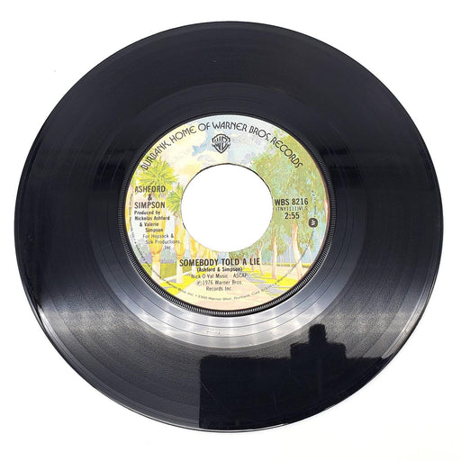 Ashford & Simpson Somebody Told A Lie Single Record Warner Bros 1976 WBS 8216 1