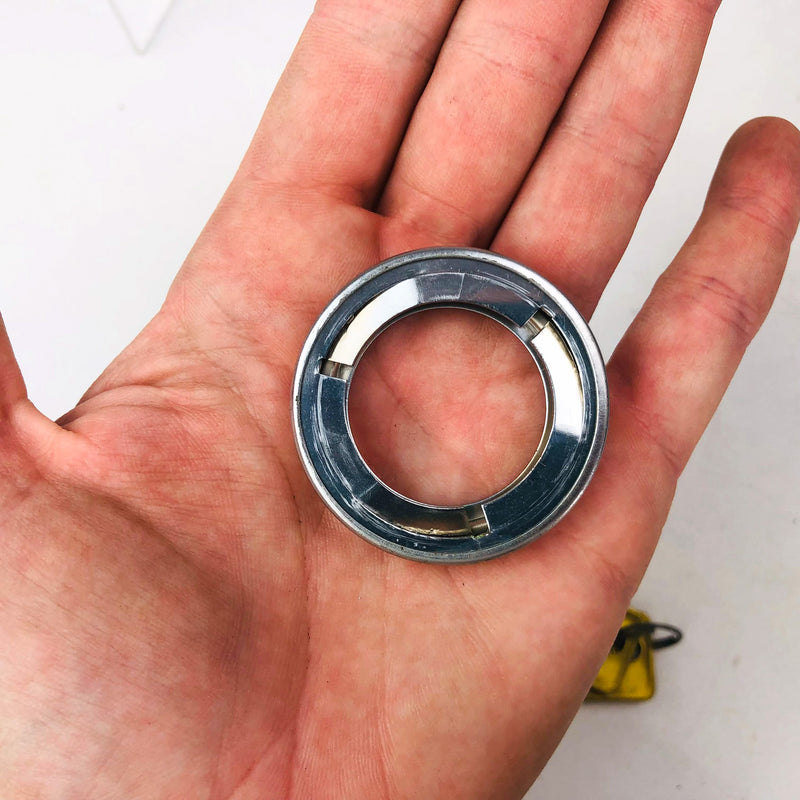 Yale Mortise Cylinder 1152 1-1/4" US26D Satin Chrome 6 Pin New Old Stock NOS