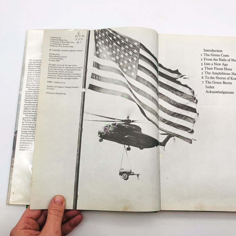 United States Marines Hardcover Thomas Siefring 1979 1st Edition Ex Library 9