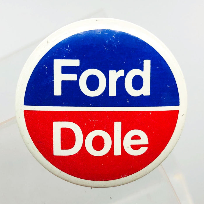 Ford Dole Button Pin 1.25" Gerald Bob Political Campaign President Committee 6