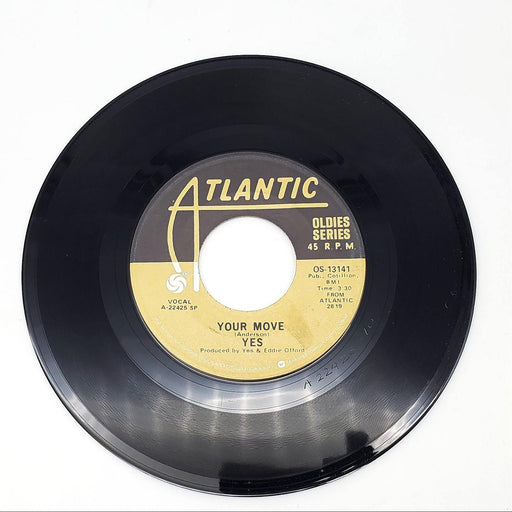 Yes Your Move Single Record Atlantic Records OS-13141 Reissue 1