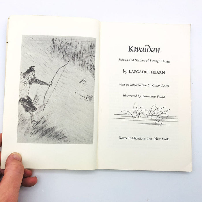 Kwaidan Stories And Studies Of Strange Things Lafcadio Hearn 1968 Unabridged 6