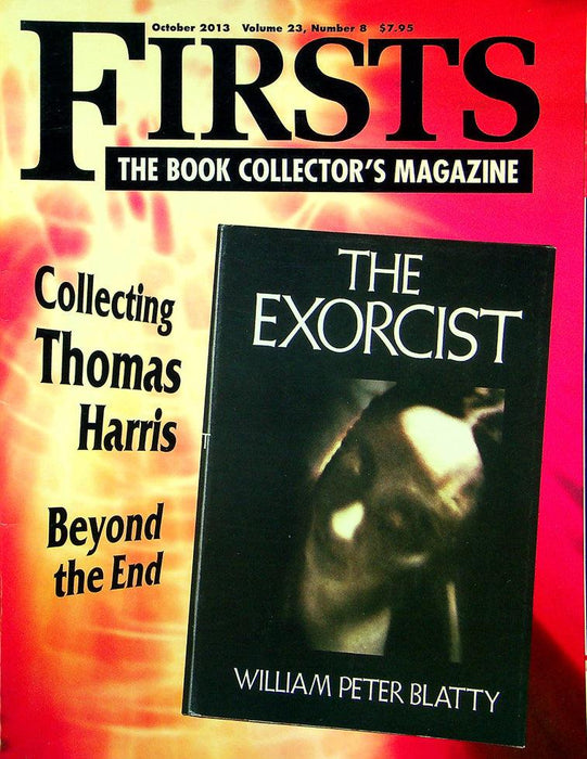 Firsts Magazine October 2013 Vol 23 No 8 Collecting Thomas Harris 1