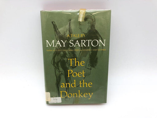 The Poet and the Donkey May Sarton 1969 WW Norton HC First Edition Ex Library 1