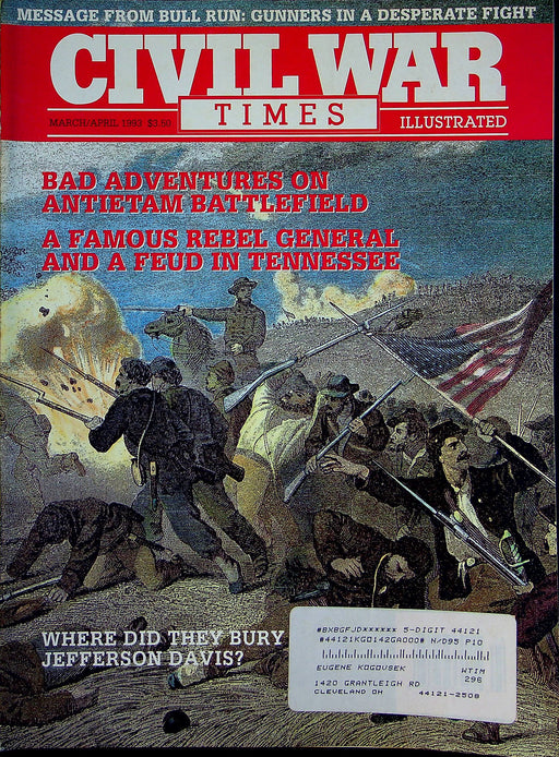 Civil War Times Magazine Mar/Apr 1993 Vol XXXII 1 Anteitam Battlefield 1