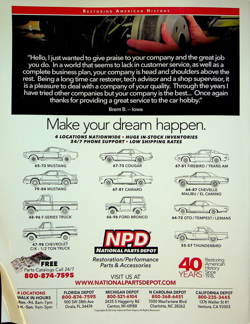 Hemmings Classic Car Magazine December 2016 Vol 13 # 3 Packards of the '50s