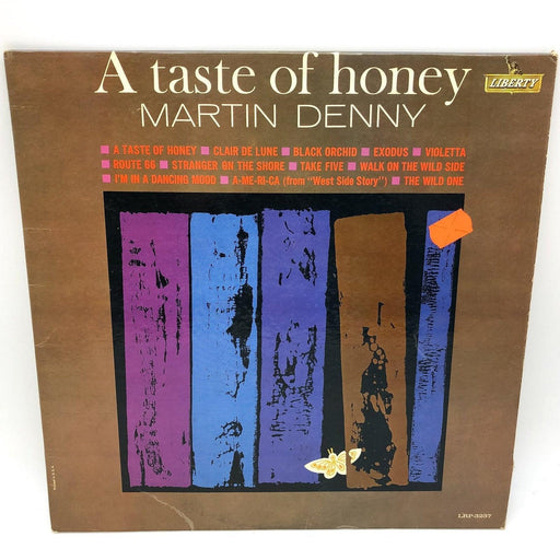 Martin Denny A Taste of Honey Record 33 RPM LP LRP-3237 Liberty Records 1962 1