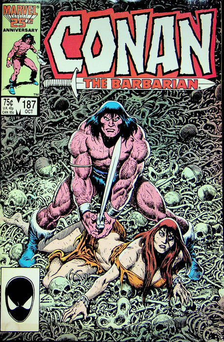 Conan The Barbarian Magazine October 1986 Vol 1 No 187 Resurrection