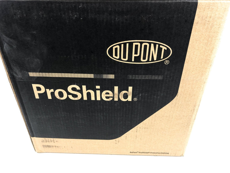 Dupont Chemical Resistant Hooded Suit Coveralls Reusable ProShield 60 SZ Med 1 4