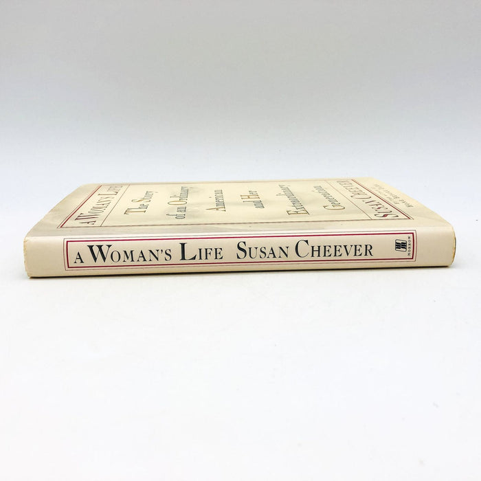 A Woman's Life Hardcover Susan Cheever 1994 Baby Boom Generation 1st Edition 3