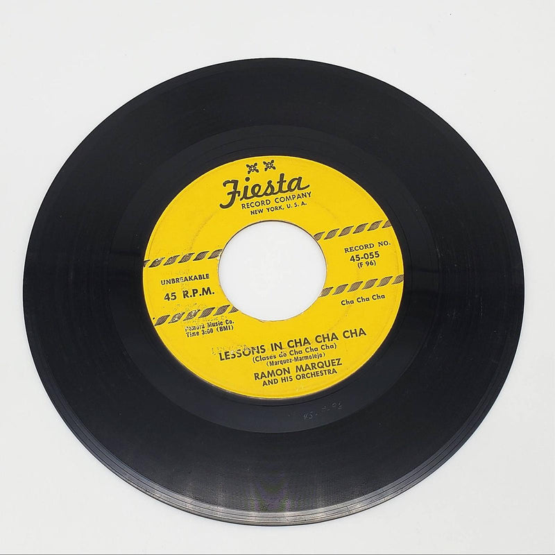 Ramón Márquez & His Orchestra Lessons In Cha Cha Cha Single Record Fiesta 1955 1