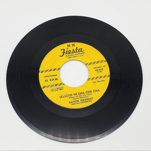 Ramón Márquez & His Orchestra Lessons In Cha Cha Cha Single Record Fiesta 1955 1