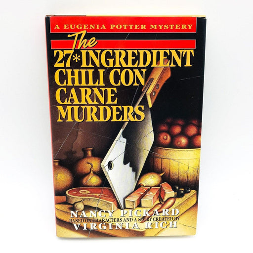 The 27th Ingredient Chili Con Carne Murders Hardcover Nancy Pickard 1993 Poison 1