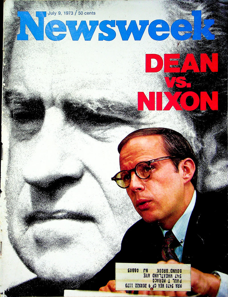 Newsweek Magazine July 9 1973 US Economy Food Oil Energy Shortages Watergate