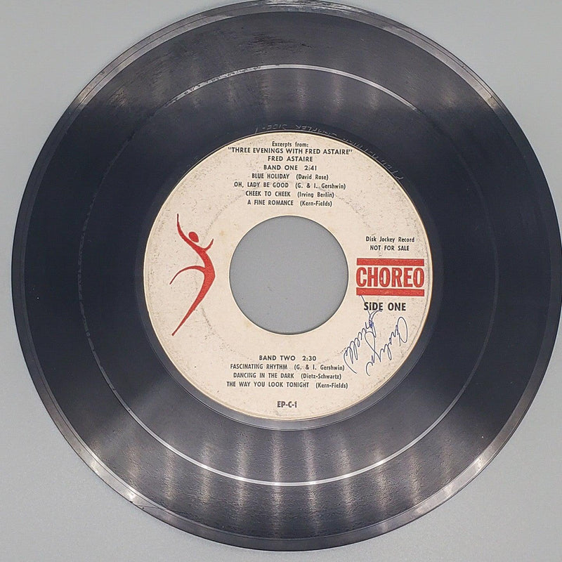 Excerpts From Three Evenings With Fred Astaire Record 45 RPM EP Choreo Promo 1