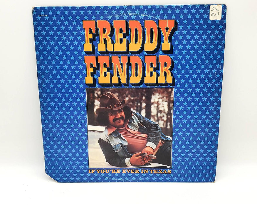 Freddy Fender If You're Ever In Texas 33 RPM LP Record ABC Dot 1976 DOSD-2061 1