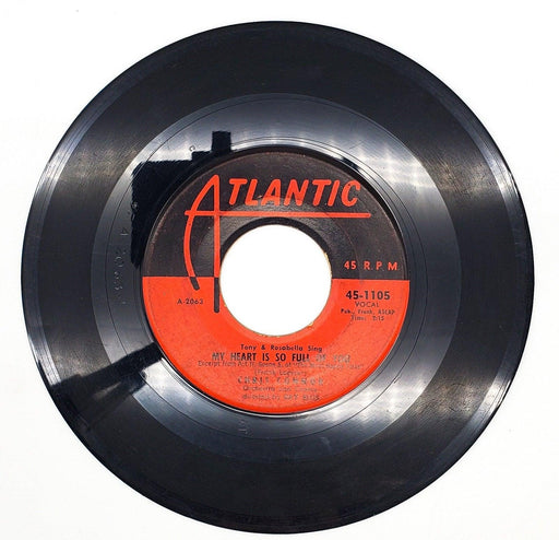 Chris Connor My Heart Is So Full Of You 45 RPM Record Atlantic Records 1956 1