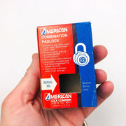 Vintage American Lock Company Combination Padlock Combo Model 400 New Old Stock 7