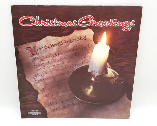 Christmas Greetings 33 RPM LP Record Columbia Special Products 1970 CSS 1433 1