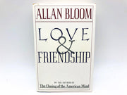 Love And Friendship Hardcover Allan Bloom 1993 Romance Love Criticism Literature 1