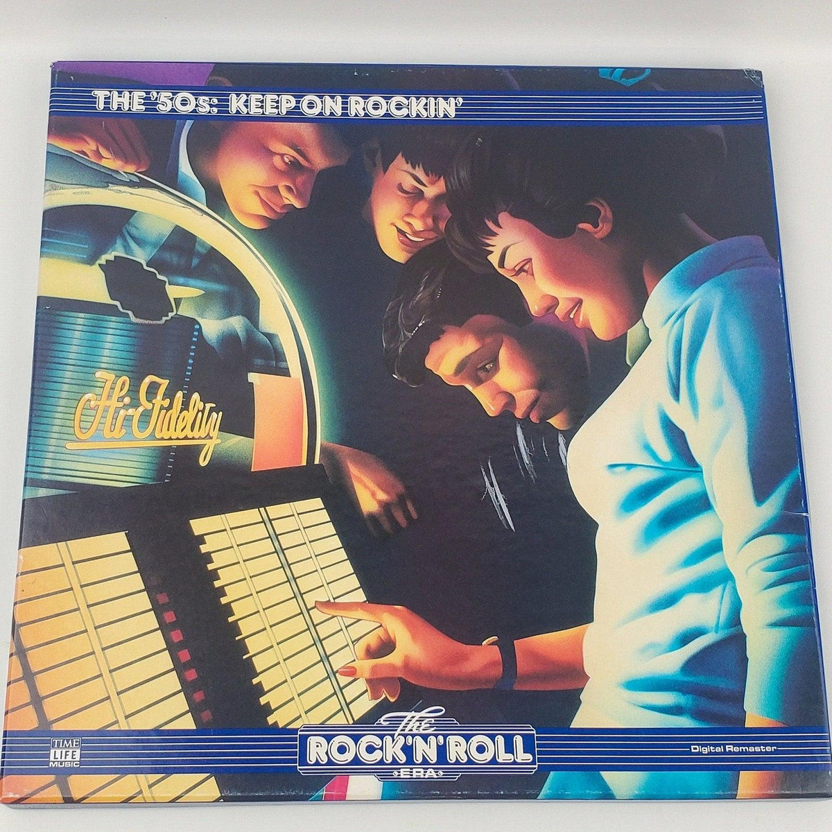 The 50's Keep On Rockin Record 33 RPM Double LP SRNR-24 Time Life 1988 ...