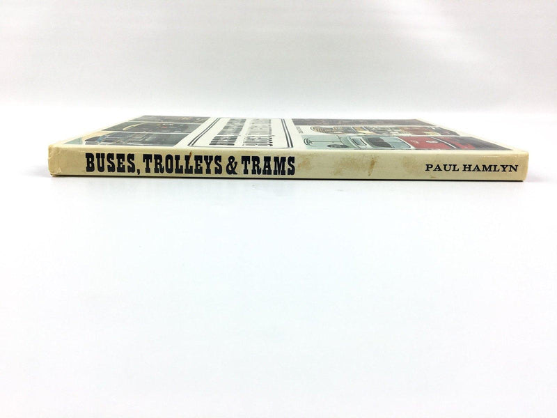 Buses, Trolleys & Trams Chas S Dunbar 1968 Hamlyn Hardcover w/ Dust Jacket 8