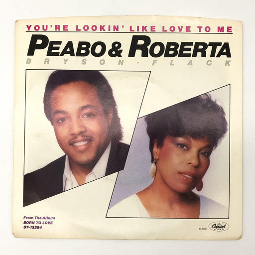 Peabo Bryson You're Lookin' Like Love to Me Record 45 Single B-5307 Capitol 1983 1