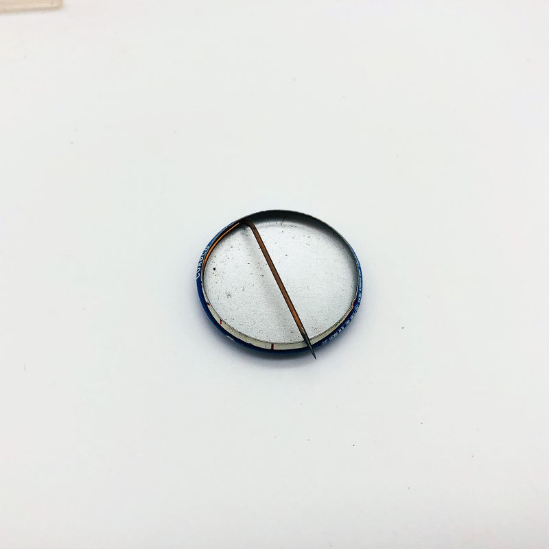 Richard Nixon Now Button Pin 1" Presidential Campaign Politics COADCO Vintage 1