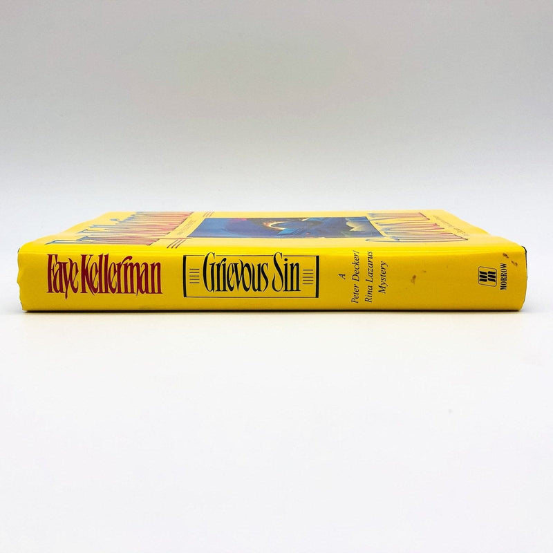 Grievous Sin Hardcover Faye Kellerman 1993 1st Edition Peter Decker Rina Lazarus 3