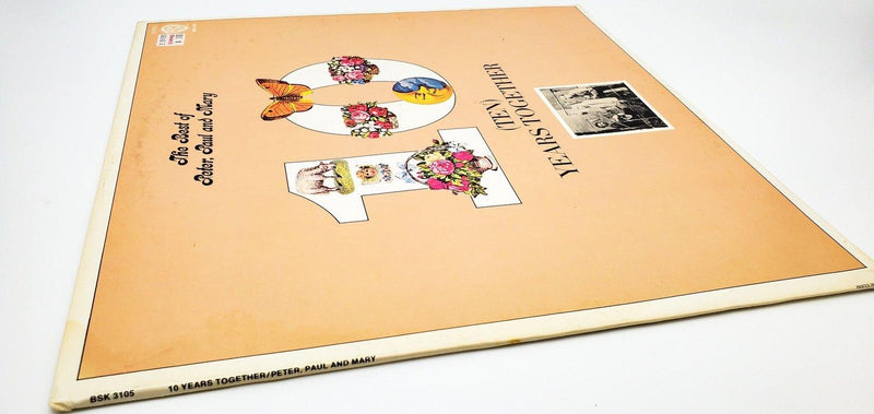 The Best Of Peter Paul & Mary 10 Years Together 33 LP Record Warner Bros. 1970 3