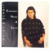 Timothy B Scmit Everybody Needs A Lover Record 45 RPM Single MCA 1988 Promo 1