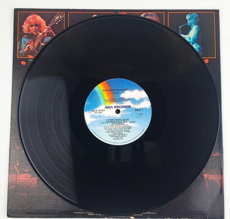 Barbara Mandrell Live Record 33 RPM LP MCA-5243 MCA Records 1981 3