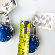 2ct American Lock Co Combination Padlock Combo Model A400K 411 Vintage New NOS 3