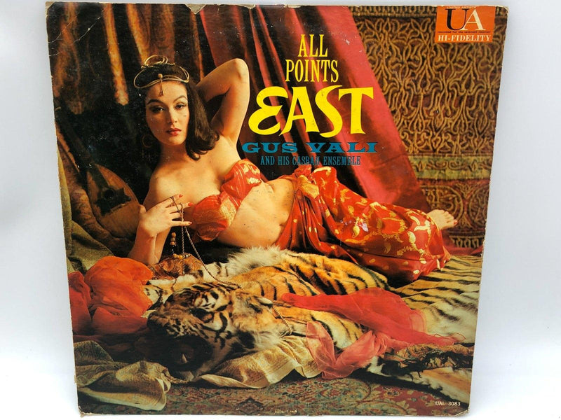 Gus Vali All Points East Record 33 UAL 3083 United Artists 1960 High Fidelity 1