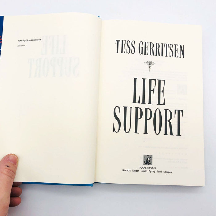 Tess Gerritsen Book Life Support Hardcover 1997 1st Edition Medical Suspense 7