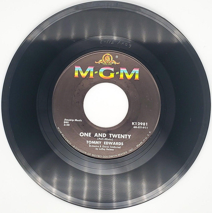 Tommy Edwards Vaya Con Dios Record 45 RPM Single MGM 1961 2
