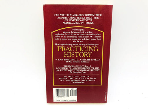 Practicing History Trade Paperback Barbara W Tuchman 1982 Selected Essays 20th 2