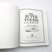 Super Foods Cookbook Hardcover Prevention Magazine 1993 Nutrition Natural Foods 7