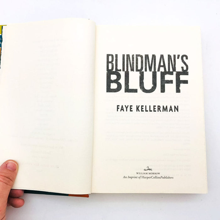 Blindman's Bluff Hardcover Faye Kellerman 2009 1st Edition Decker and Lazarus 7