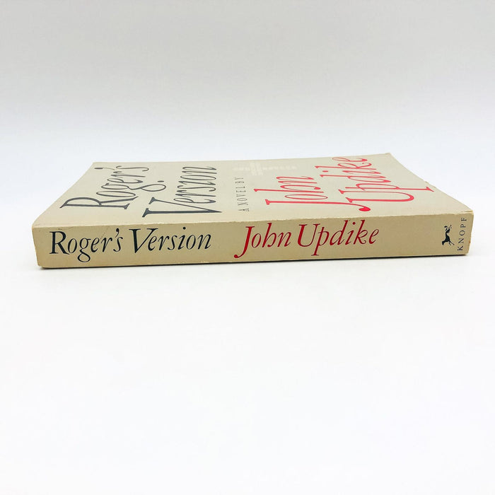 Roger's Version Paperback John Updike 1986 Theology Professor Gods Existence 3