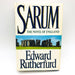 Sarum Hardcover Edward Rutherford 1987 Stonehenge England Historical 1st Edition 1