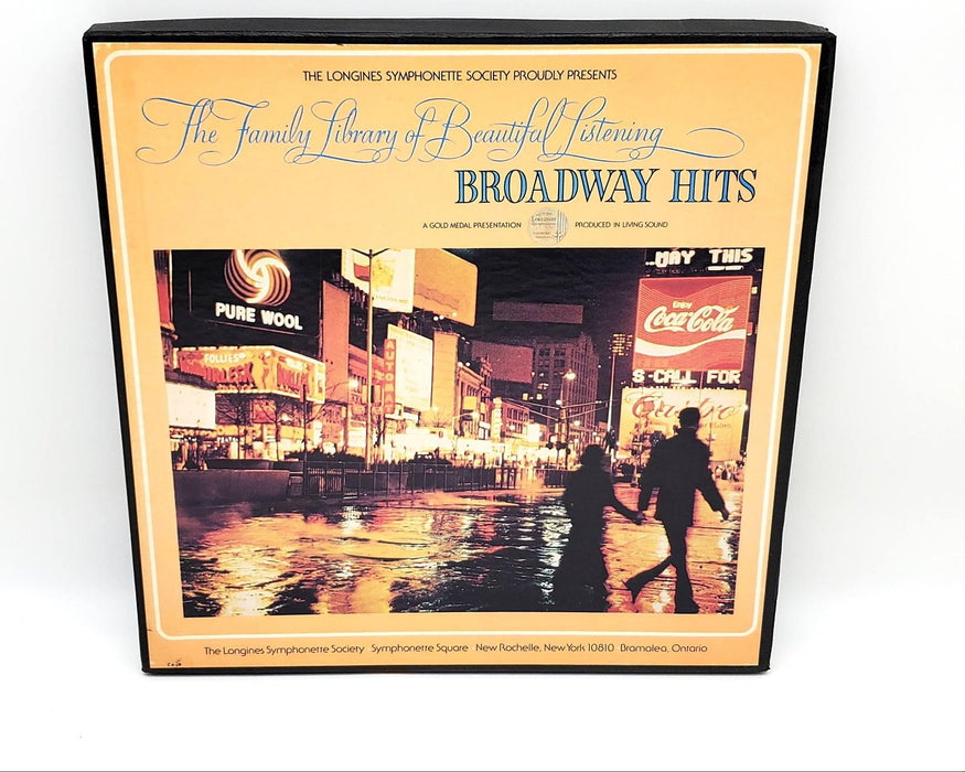 The Longines Symphonette Broadway Hits 33 RPM 3xLP Record 1973 C4-J9 1