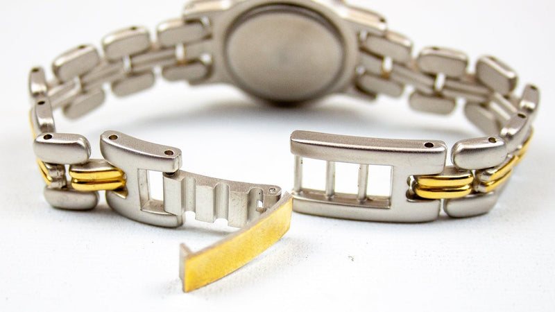 Yves Rocher: Women's Silver & Gold Tone Watch - Quartz Movement | UNTESTED 7