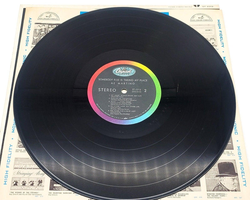 Al Martino Somebody Else Is Taking My Place 33 RPM LP Record Capitol 1965 6